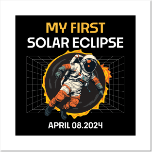 Total  Solar Eclipse 2024 Totality April 8 Posters and Art